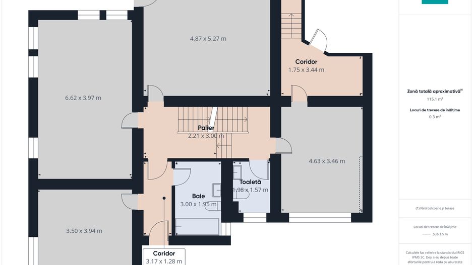 Casă  spațioasă cu 5 camere, Aradului - Poză 14