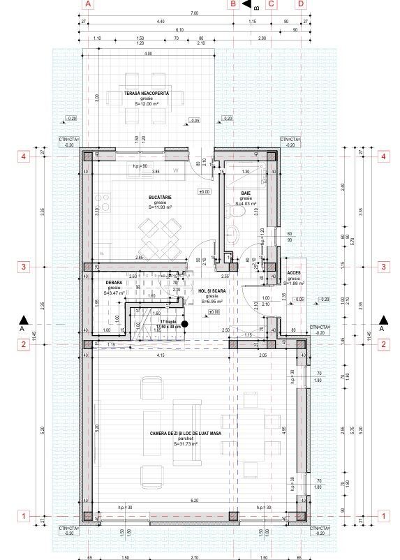 Casă individuală 339 mp teren - La cheie - Cristian, Sibiu - Schiță 8
