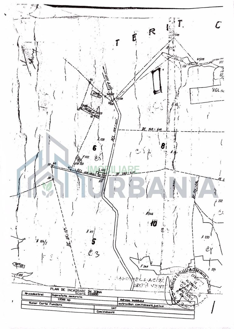 Teren de 640 mp de vânzare în Voinesti, aproape de Valea Ursului - Poză 3