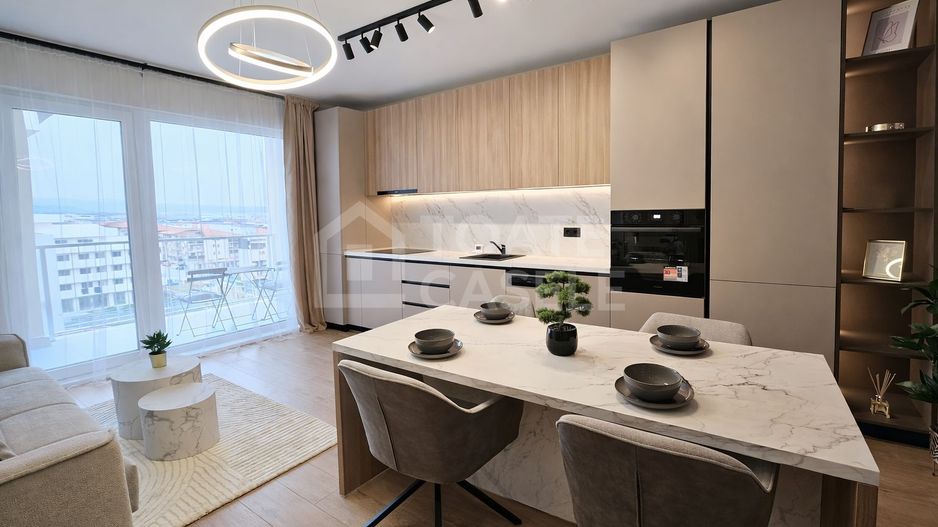 Apartament cu 2 camere, ultrafinisat, zona Eroilor, Floresti - Poză 3