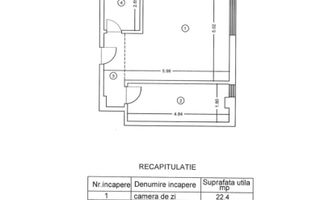 Vânzare apartament cu o cameră - 35 m.p în Păcurari - Iasi - Poză 8