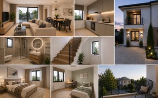 Duplex 4 camere, 120 mp utili, complex cu parc și râu, zona Polus-Poligon - Poză 7