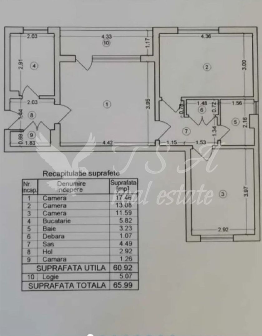 Apartament 3 camere – Șoseaua Colentina, vis-à-vis de Rose Garden - Poză 12