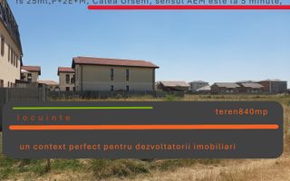 Teren -Locuinte colective Calea Urseni Giroc - Poză 3
