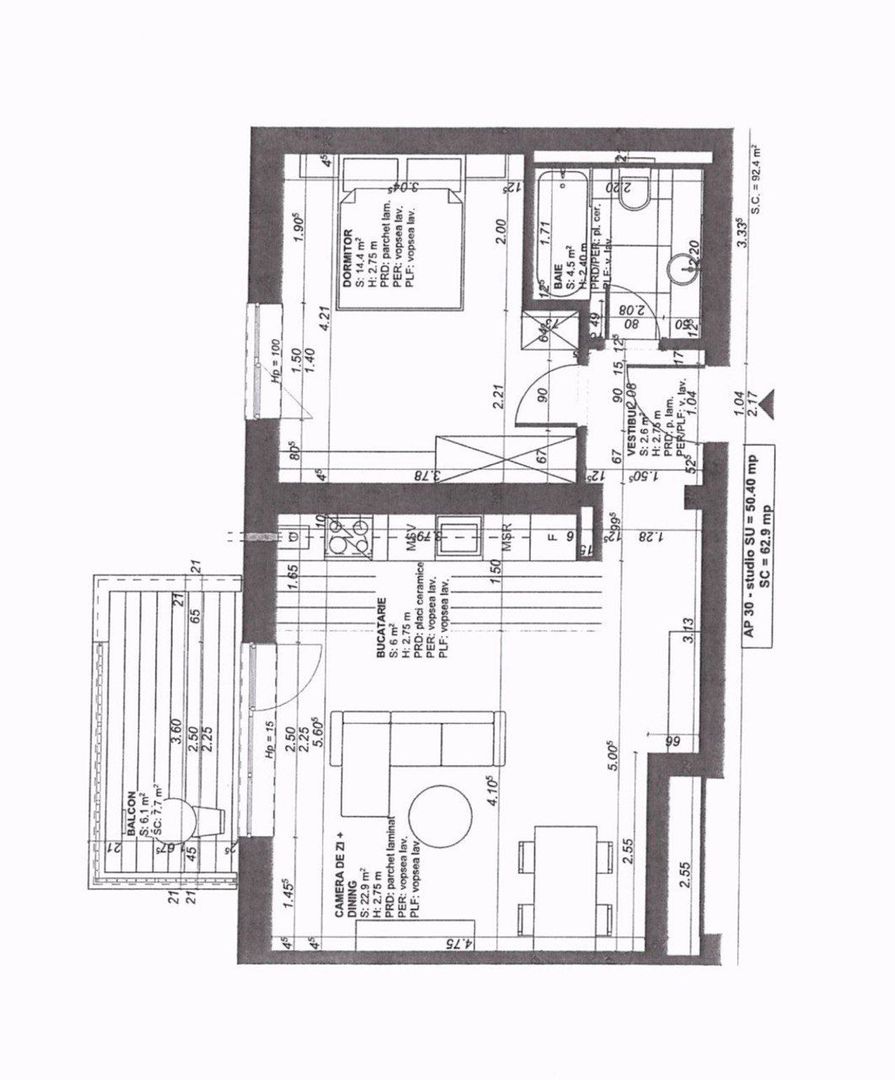 Apartament 2 camere la vanzare - Poză 1