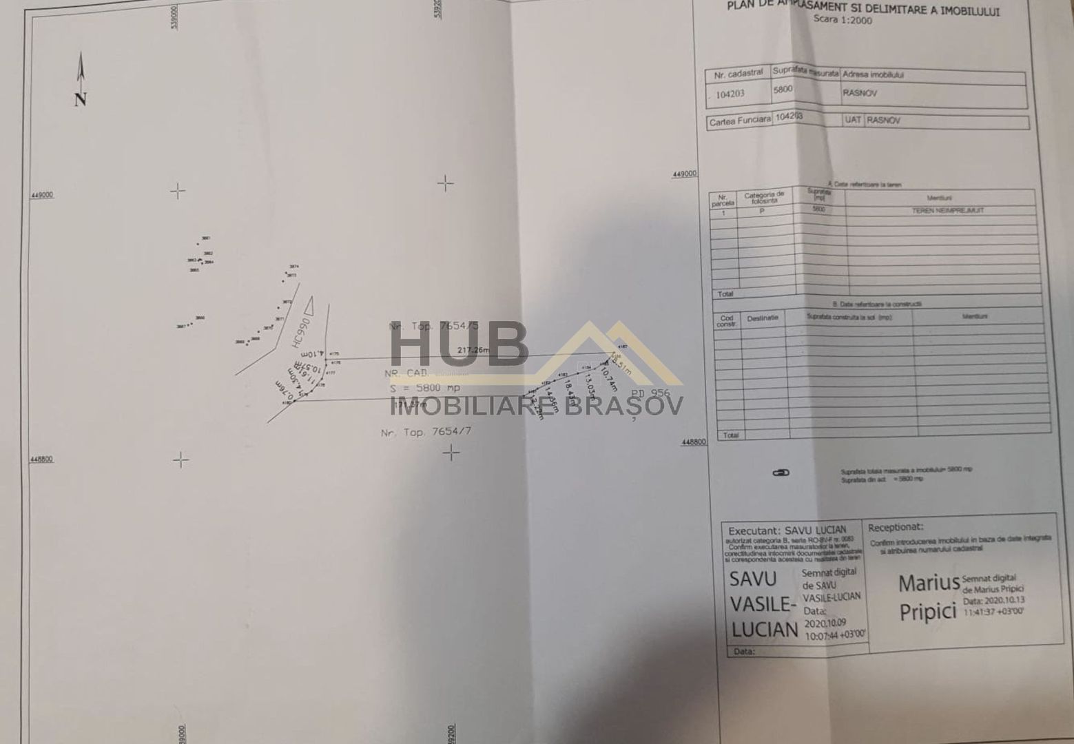 Teren Pretabil Investitie | Parau Rece Rasnov | 10.035mp | Extravilan - Poză 10