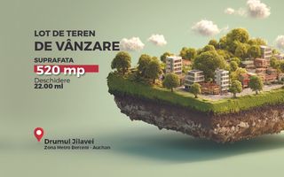 Teren intravilan 520 mp, deschidere 23 ml, Drumul Jilavei, Berceni, S4 - Poză 1