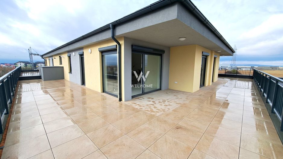 Penthouse Sibiu, terasa 107 mp, garaj - Poză 12