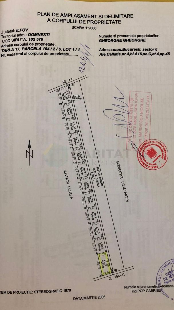 Teren de Vânzare în Domnești – 7.500 mp cu Două Fronturi Stradale, Ideal Investi - Poză 3