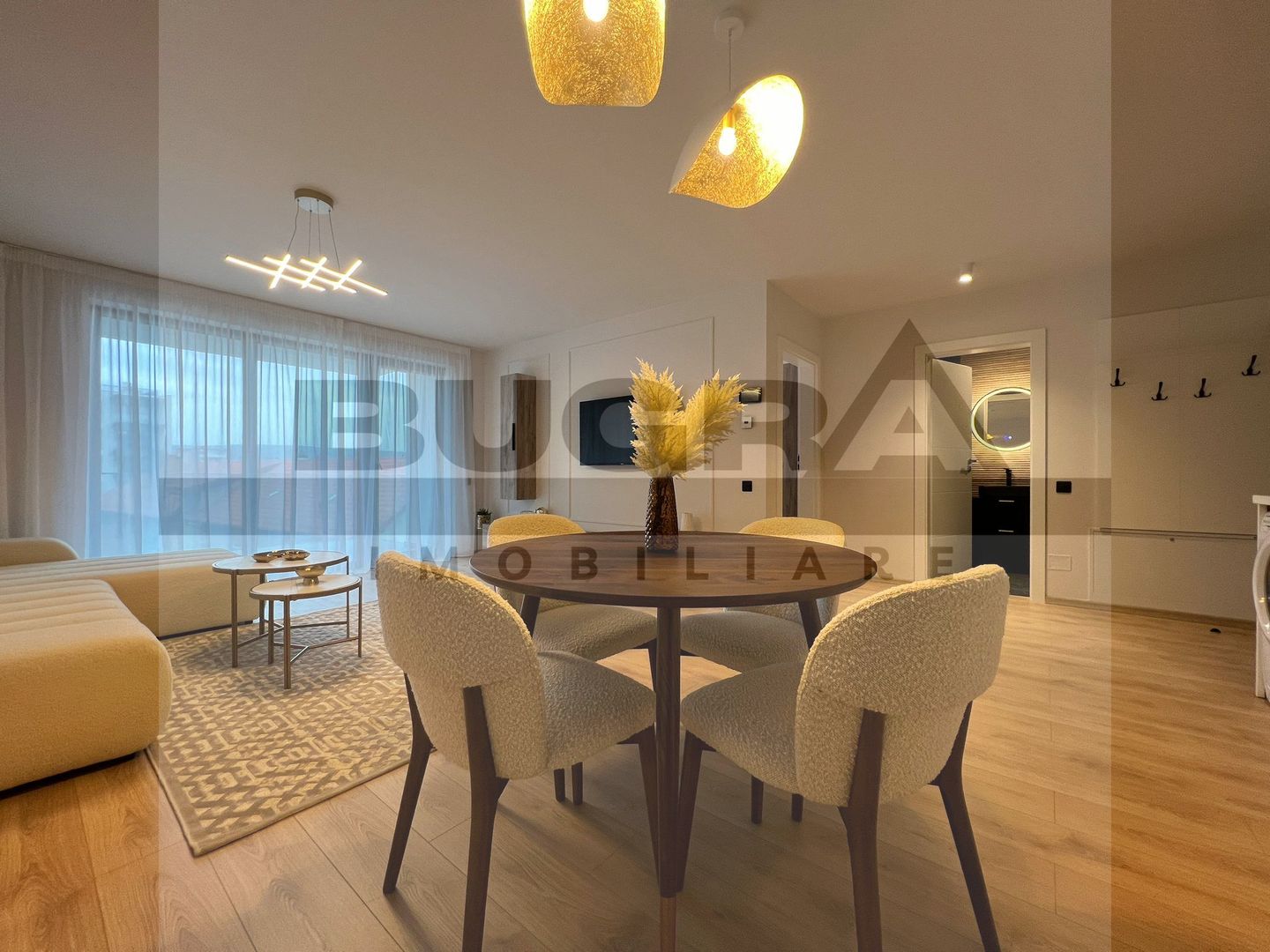 Apartament de 2 camere, 51mp, ultrafinisat, parcare, The Office - Poză 3