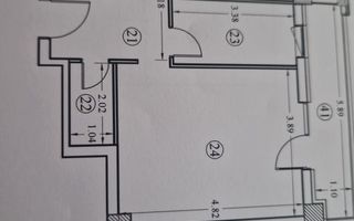 Apartament 2 cam INTABULAT 58 mp + loc de parcare Poitiers 125000 euro - Poză 6