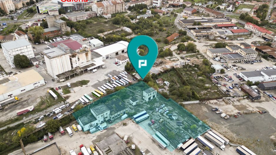 Teren industrial de 6,820mp Strada Poetului - Poză 1