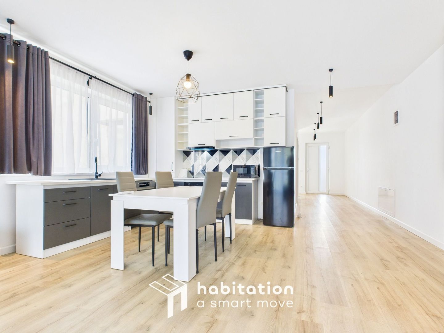 Rafinament și confort într-un duplex plan parter – zona Cora Ikea - Poză 12