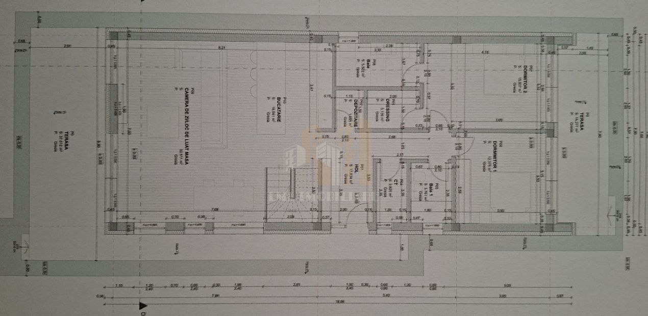 Casa individuala dispusa pe parter Sanpetru Brasov zona Lempes - Schiță 14