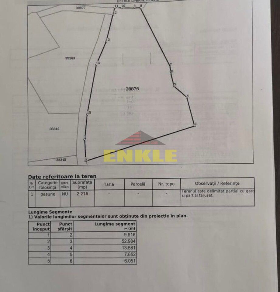 Teren extravilan 2216 mp, zona Vatra Dornei  40000 euro - Poză 1