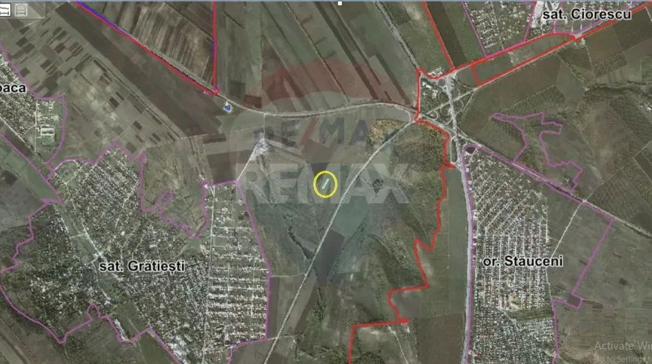 De vânzare: Teren agricol 26,6 ari – Grătiesti - Poză 2