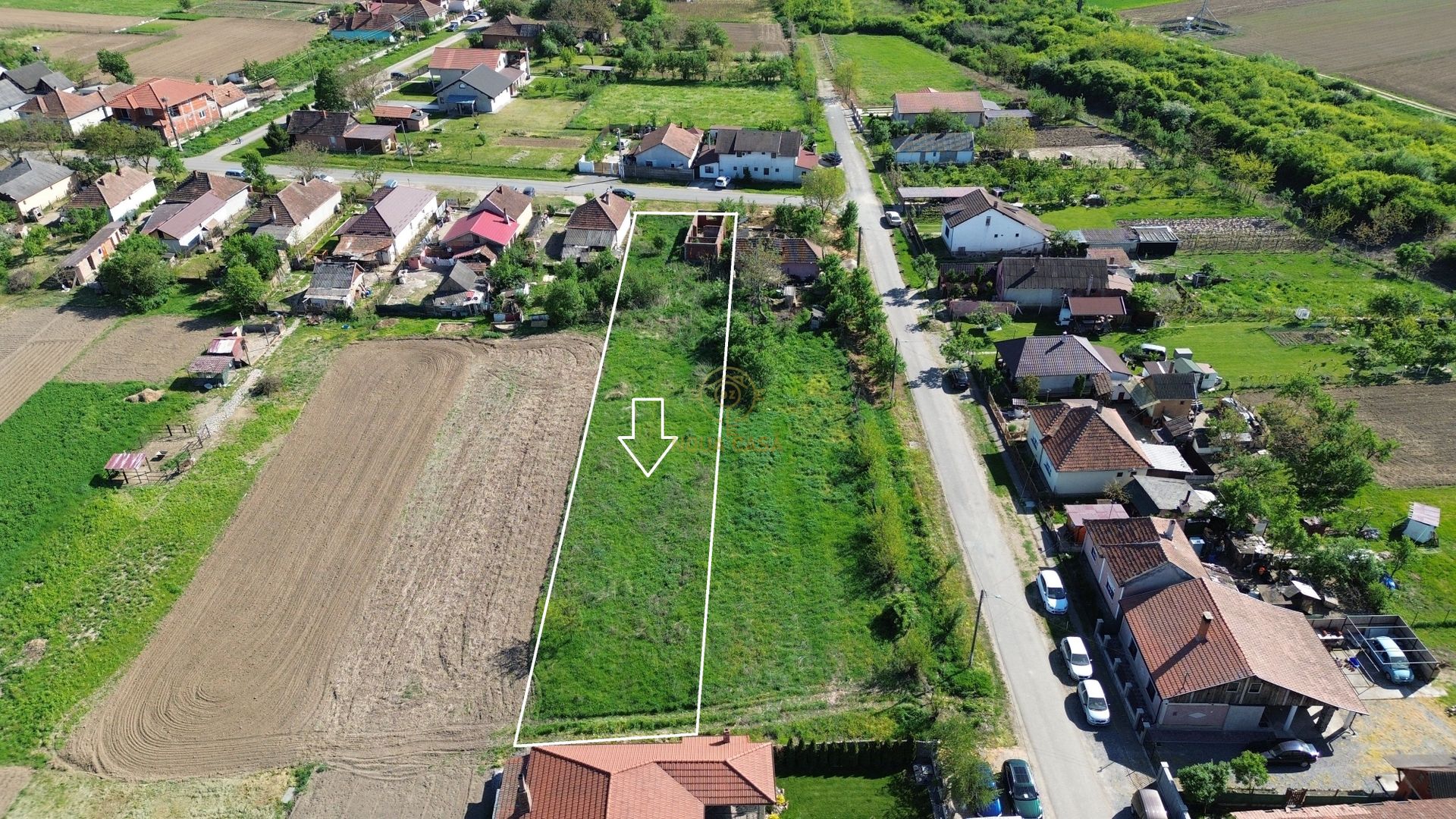 De vanzare Constuctie+Teren Intravilan 4KM>Satu Mare Lazuri - Poză 1