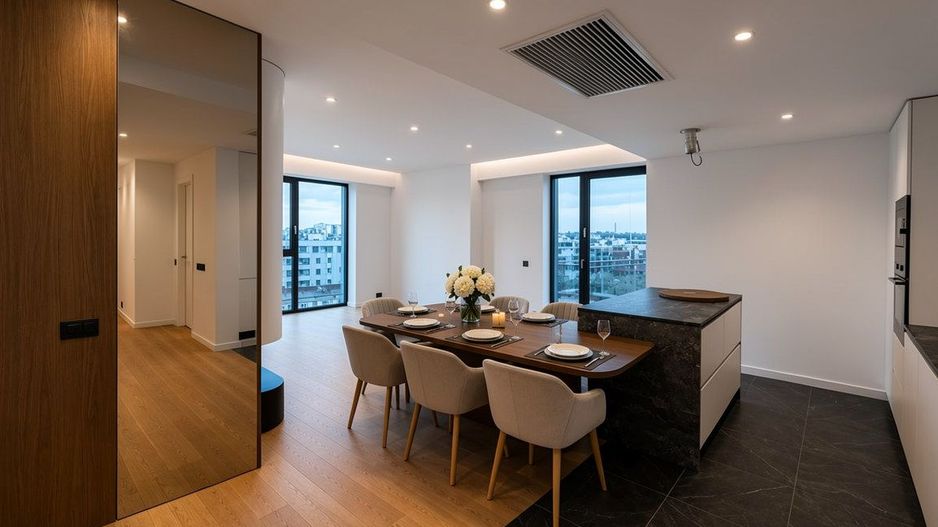 Apartament elegant 125 mpu I 4 camere | One Herăstrău Towers - Poză 3