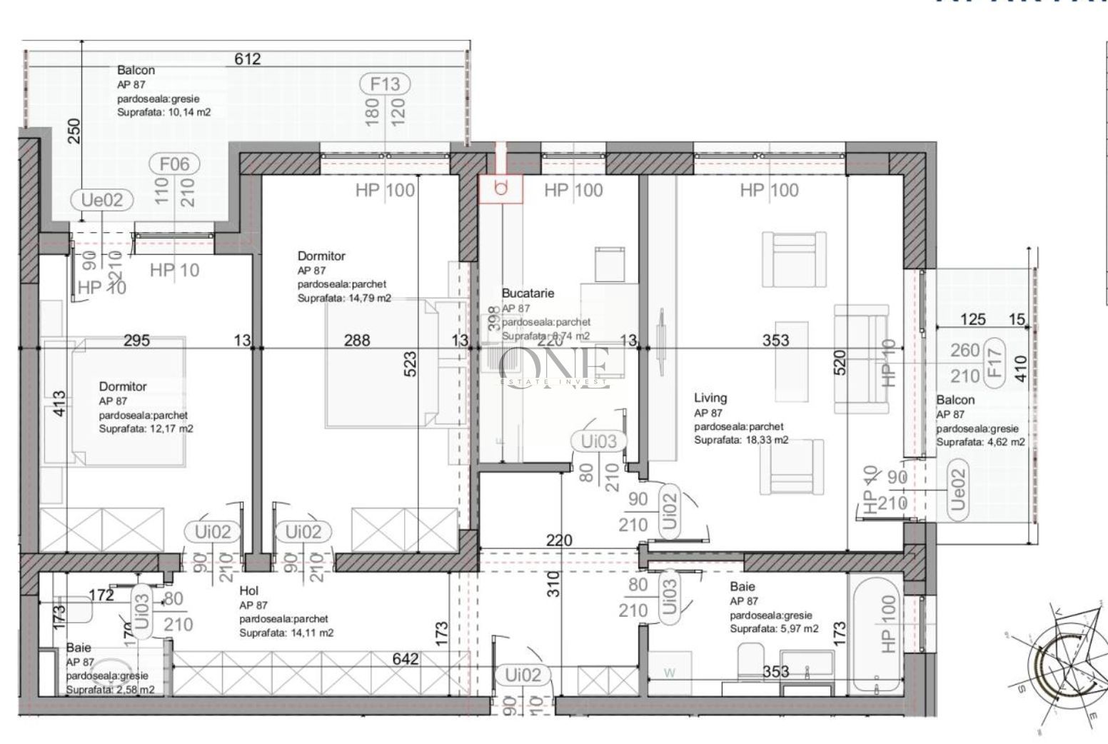 Apartament Însorit, constructie finalizata - Poză 12