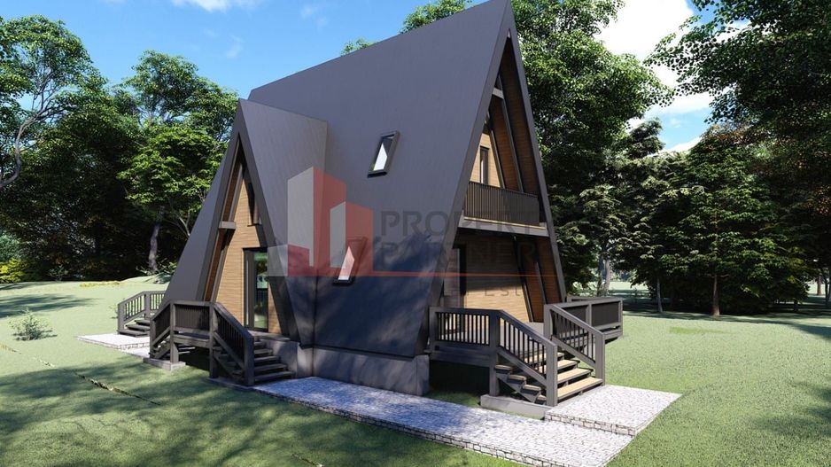 Teren intravilan 2.256 mp Bran – Podul Șimonului  |  Ideal cabane | Vedere Munte - Poză 5
