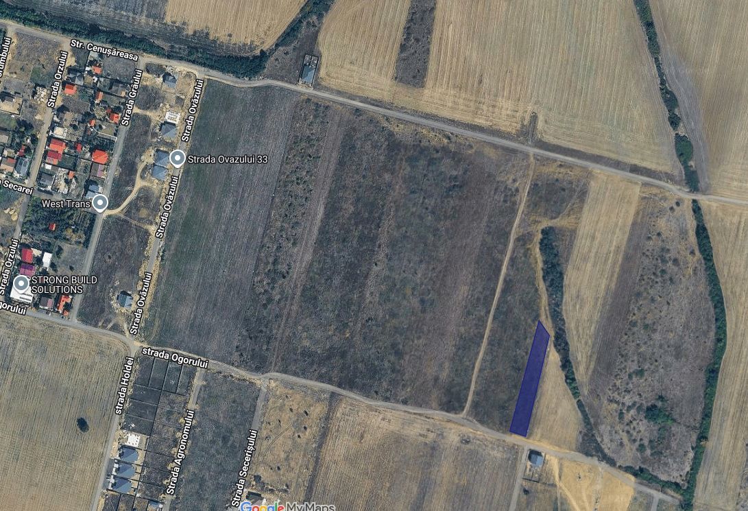 COMISION 0% | Teren extravilan | 3.700 mp | F.S. 16 m | Moșnița Nouă - Poză 2