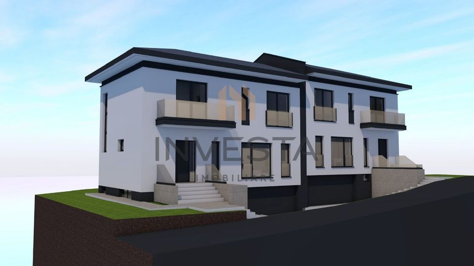 Teren cu autorizatie de constructie duplex in Borhanci - Poză 2