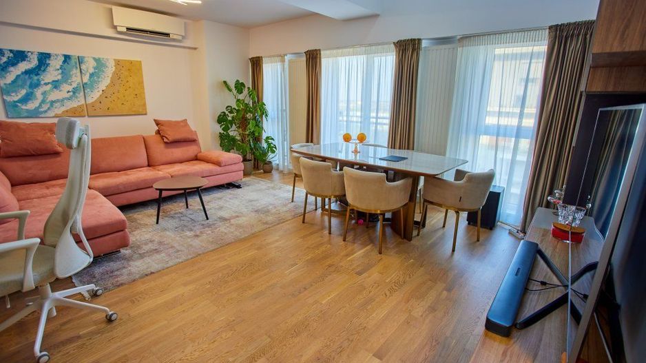 Penthouse duplex luminos, mobilat, 2 locuri parcare+boxa. - Poză 1