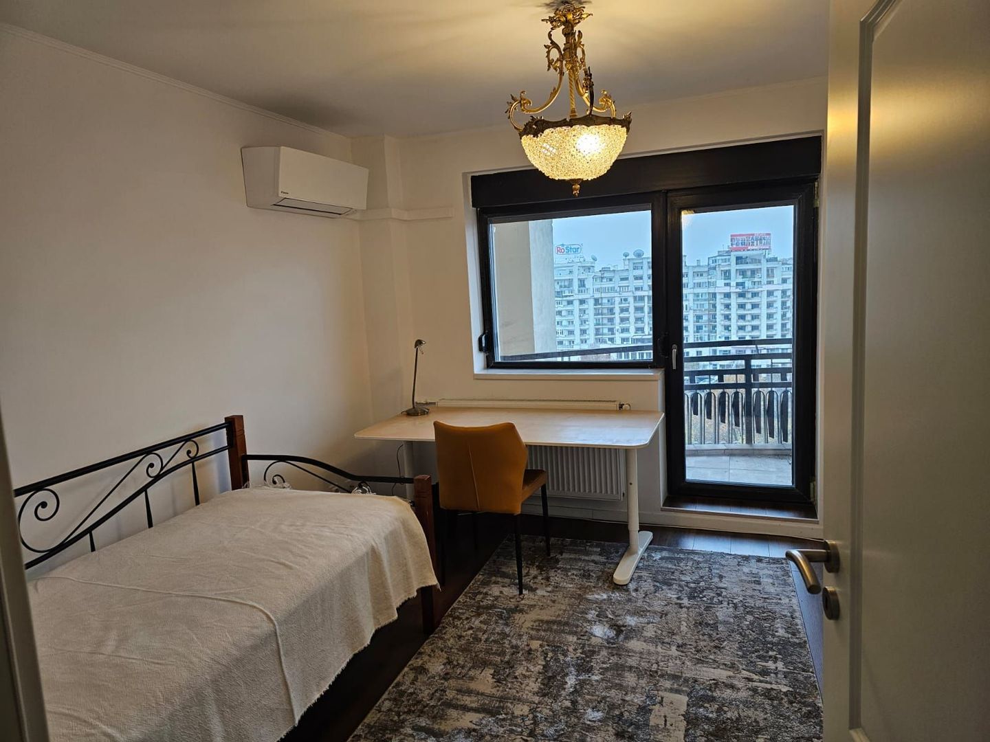 Duplex luxos 3 camere, 130 mp, complet mobilat pretabil birou - Poză 16