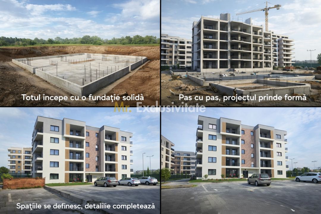 De vânzare apartament 2 camere Smarald City Satu Mare - Poză 13