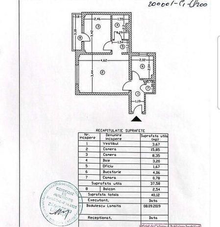 Apartament 2 camere - Piata Victoriei, renovat complet, ideal investitie. - Poză 8