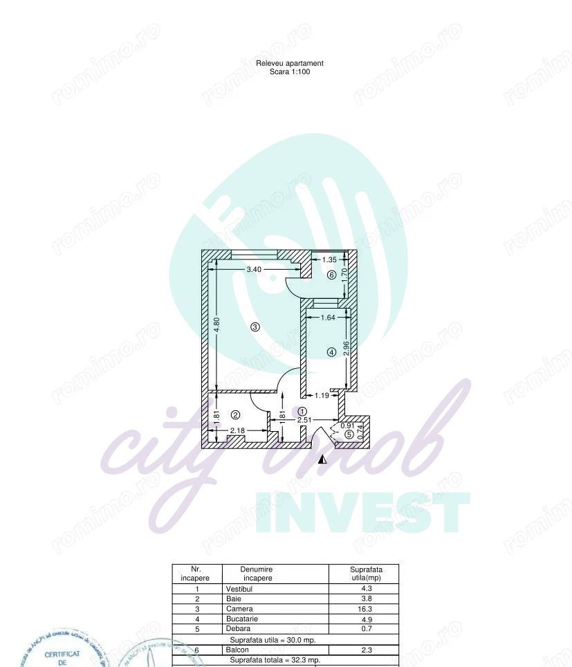 Mihai Bravu – Garsoniera spatioasa, bloc reabilitat, metrou la 3 minute! - Poză 9