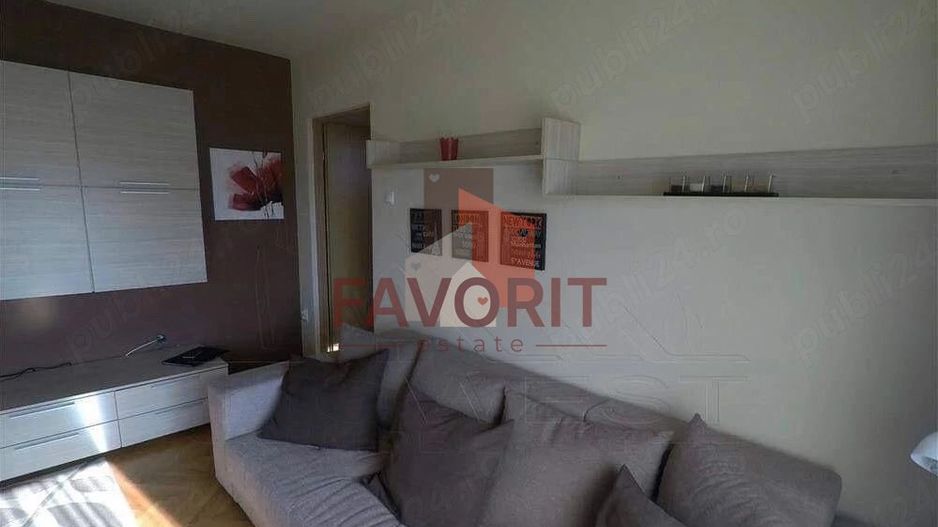 2 camere | central | etaj intermediar | mobilat | curte | - Poză 1