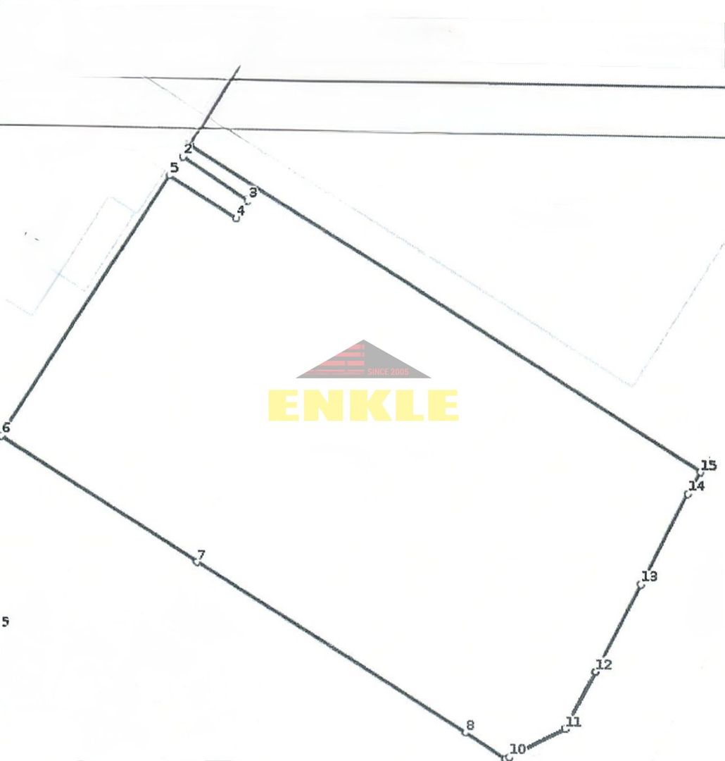 Vand teren intravilan 13600 mp  deschidere 150 ml la Calea Nationala - Poză 1