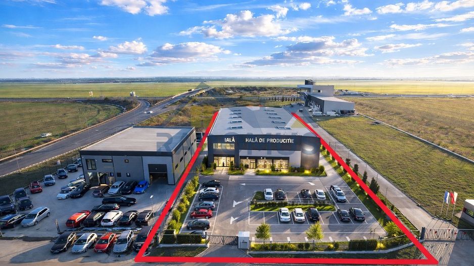 Teren industrial intravilan – 5.633 mp – deschidere 27 ml – acces DN1 - Poză 2