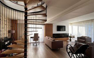 Penthouse spectaculos, 210mp utili, 260 mp terase, 2 parcari subterane - Poză 1