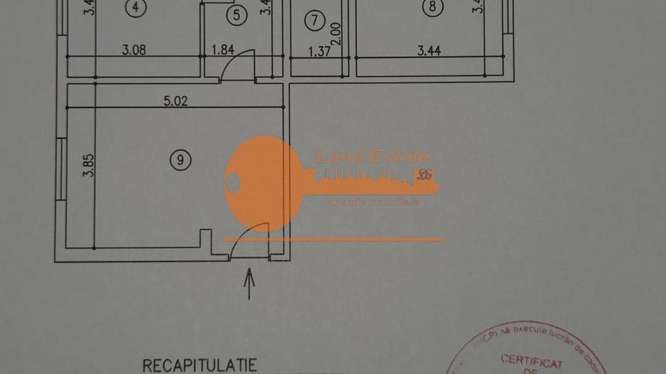 Apartament 4 camere | 92 mp | metrou Brâncoveanu & Parcul Tineretului - Schiță 13