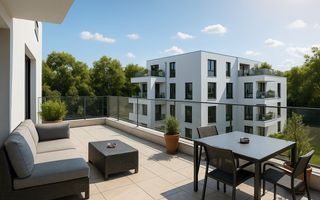 Penthouse 2 camere – 100 mp– terasă superbă – direct dezvoltator - Poză 1