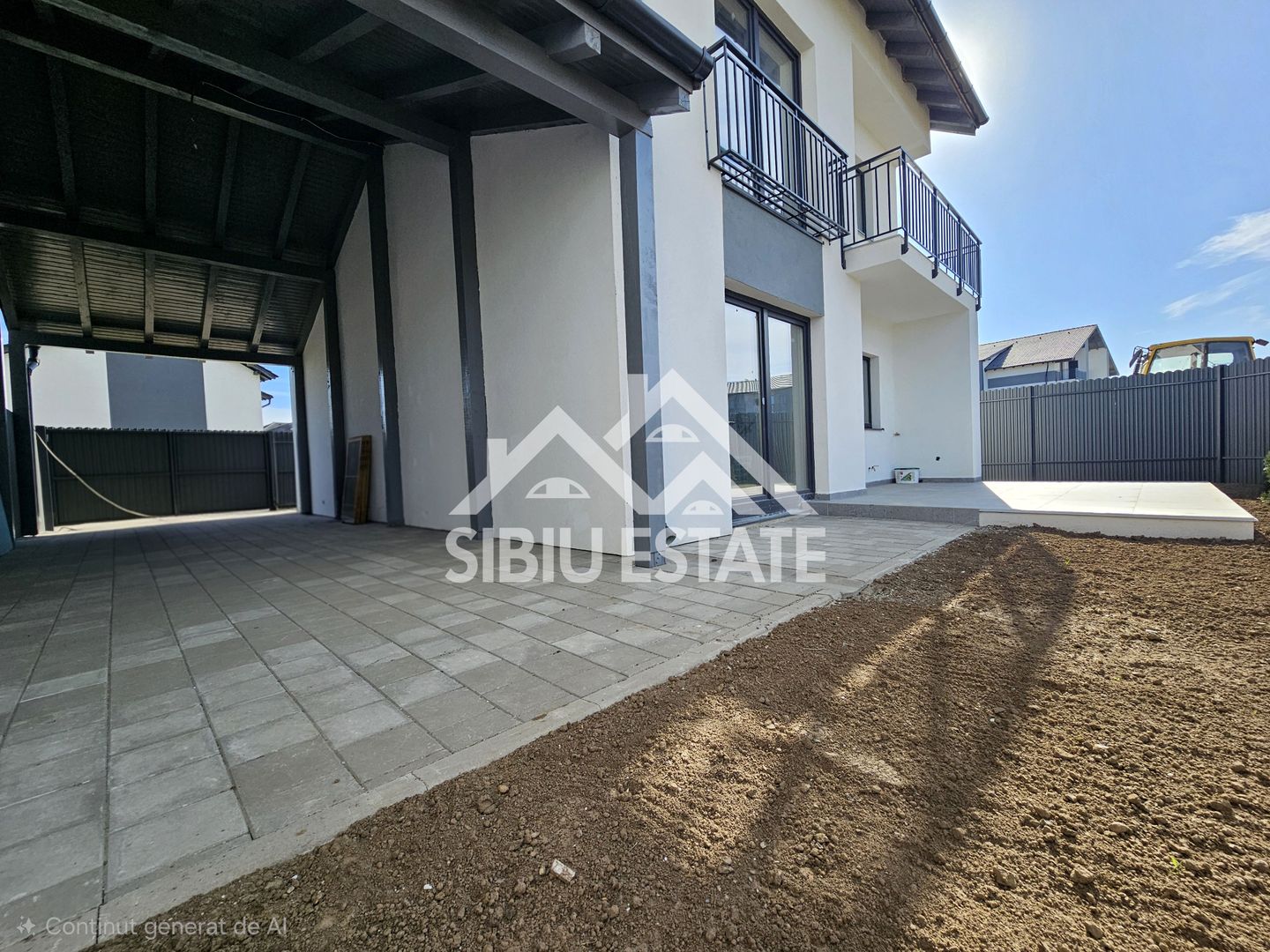 Casa noua la cheie 4 camere, 2bai, terasa, carport - Poză 9