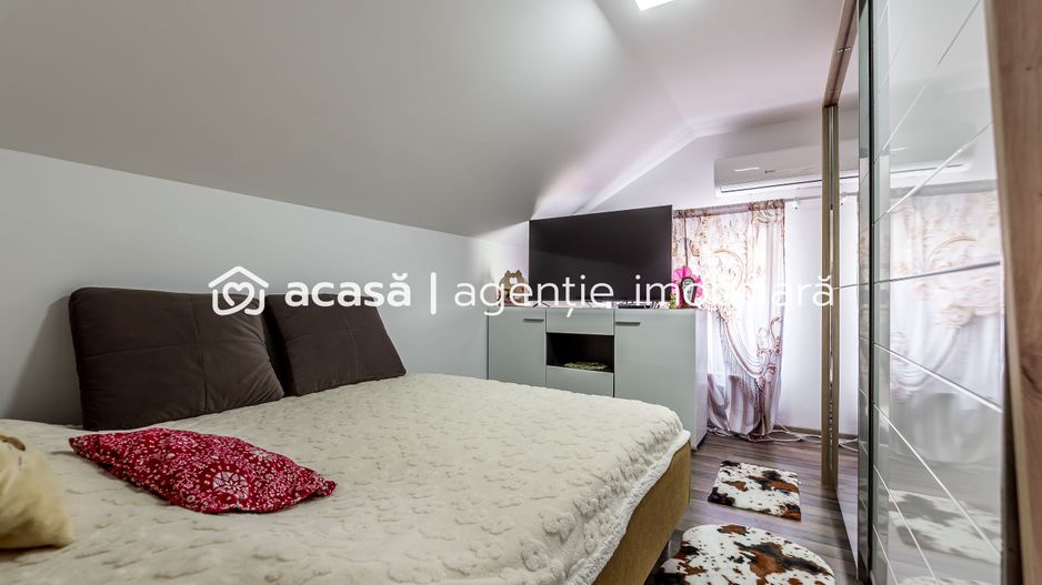 Mansardă cu 2 dormitoare și loc de parcare - 0% COMISION - Poză 3