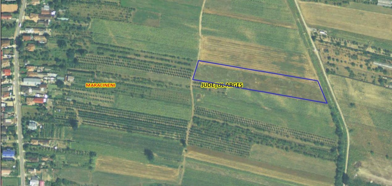 Teren intravilan 7.545 mp în ideal rezidențial sau hale - Poză 3