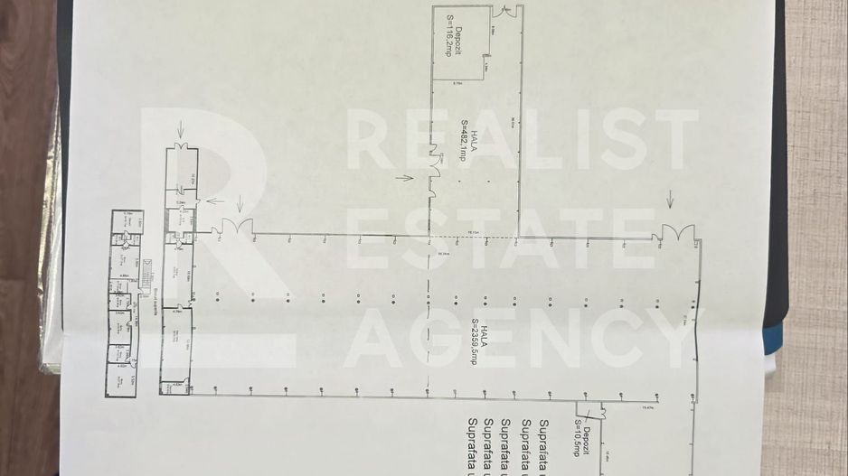 Hală industrială de închiriat 3820 -  mp, Cristian - Poză 6