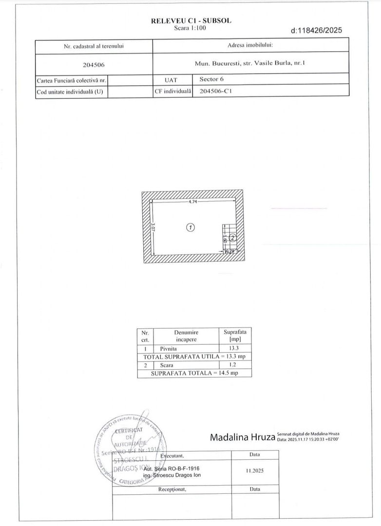 GROZAVESTI - Orhideea / Vila multifunctionala 251 mp / Teren 270 mp - Poză 8