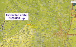 Teren extravilan arabil 29.800 mp – Vărădia, Caraș-Severin - Poză 3