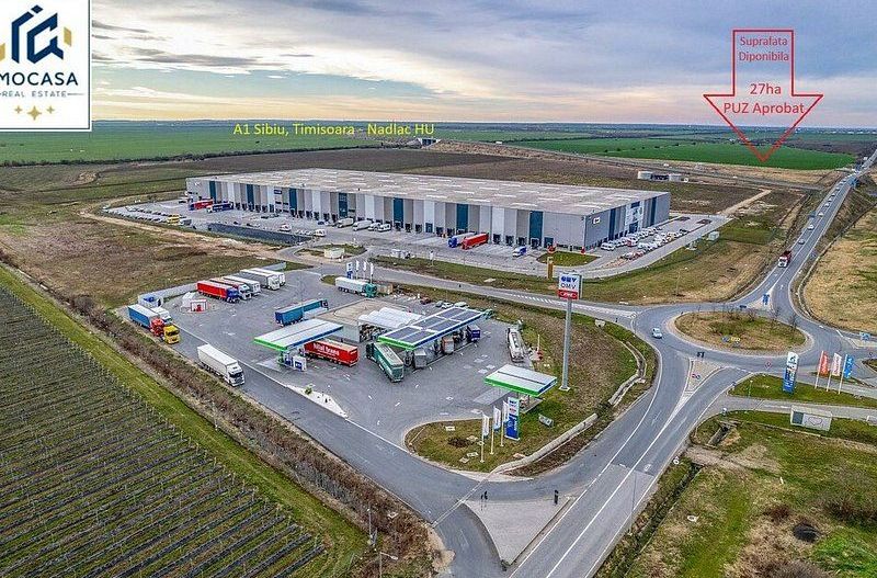 Parcele Teren industrial hale Arad sud, DN69, A1, Centura Sud-Est, PUZ - Poză 2