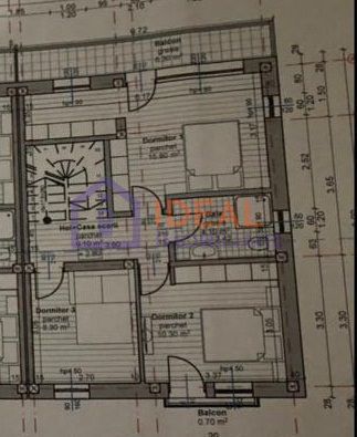 Casa cu 4 camere si gradina,  in Cartierul Arhitectior - Schiță 15