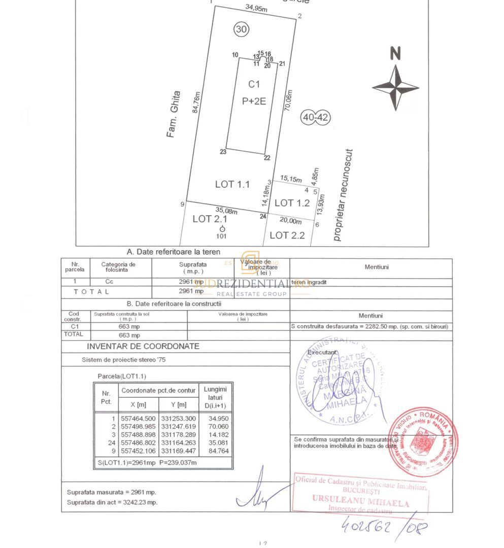 Cladire pe 3 niveluri, 2.200 mp, inchiriata integral, Brancoveanu, S4 - Poză 15