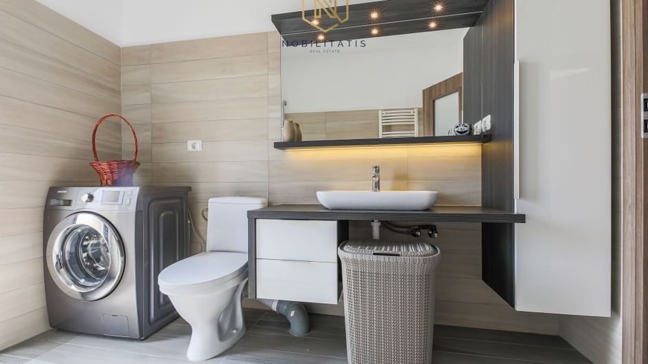 Apartament Giroc, 2 camere | Mobilat & Utilat | Terasa 50 mp & Parcare - Poză 21