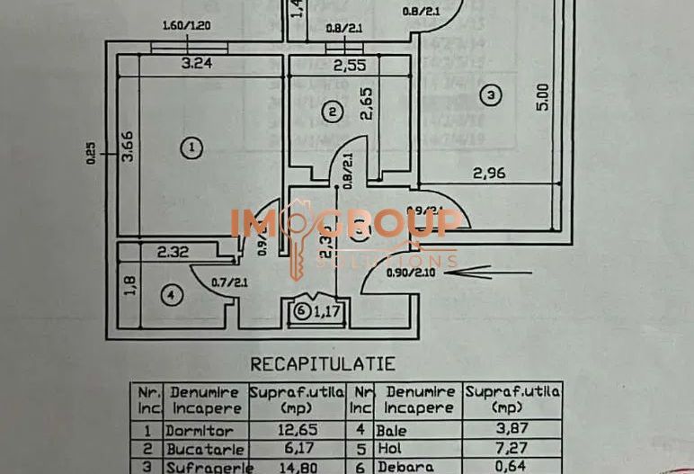 Nicolina - 2 Camere Decomandat - Bloc 1980 - Poză 4