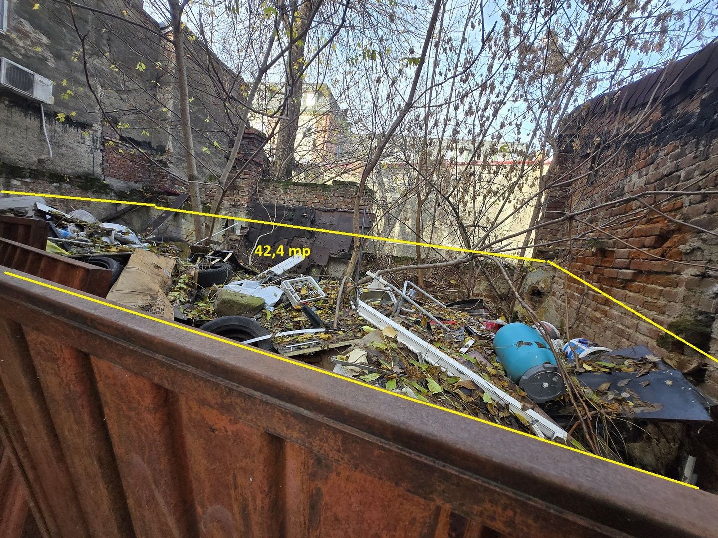 Constructie Ruina 42 mp pe strada Orzari colt Agricultori teren 90mp - Poză 11