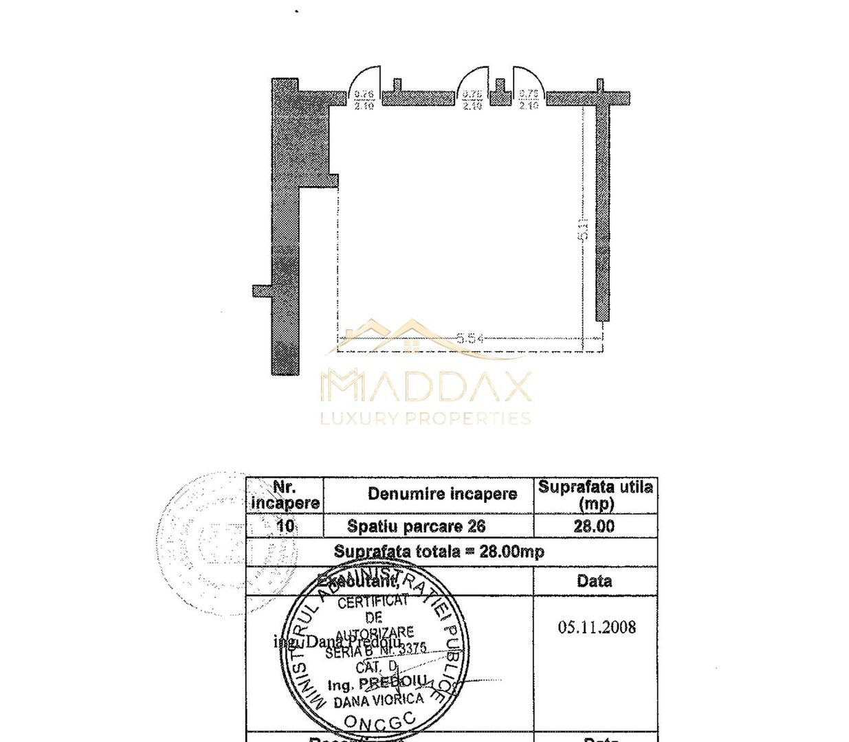 Apartament LUX**3 camere**168 mp**2 locuri parcare// Ambasada USA - Poză 20